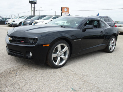 chevrolet camaro 2013 black coupe lt gasoline 6 cylinders rear wheel drive automatic 78064