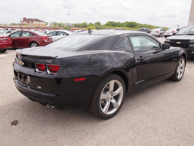 chevrolet camaro 2013 black coupe lt gasoline 6 cylinders rear wheel drive automatic 78064