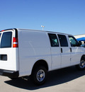 chevrolet express cargo 2013 white van 2500 flex fuel 8 cylinders rear wheel drive 6 speed automatic 76206