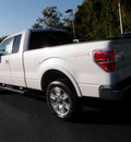 ford f 150 2013 white lariat flex fuel 8 cylinders 4 wheel drive automatic with overdrive 32401