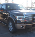 ford f 150 2013 brown lariat gasoline 6 cylinders 4 wheel drive automatic 77338