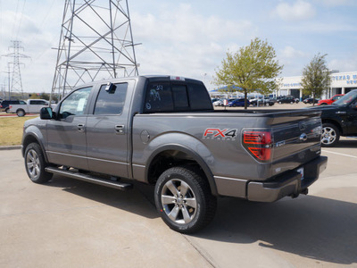 ford f 150 2013 gray fx4 flex fuel 8 cylinders 4 wheel drive automatic 76108