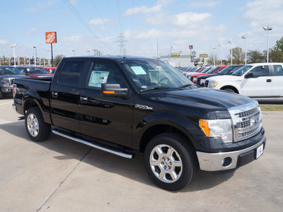 ford f 150 2013 black xlt flex fuel 8 cylinders 2 wheel drive automatic 76108