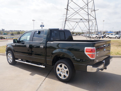 ford f 150 2013 green xlt flex fuel 8 cylinders 2 wheel drive automatic 76108