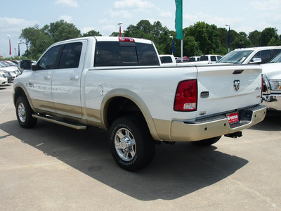 ram 2500 2012 white longhorn diesel 6 cylinders 4 wheel drive automatic 77388