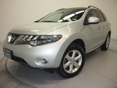 nissan murano 2009 silver suv sl gasoline 6 cylinders all whee drive automatic 76137