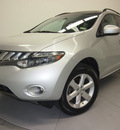 nissan murano 2009 silver suv sl gasoline 6 cylinders all whee drive automatic 76137