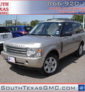land rover range rover 2003 tan suv hse gasoline 8 cylinders all whee drive automatic 78502