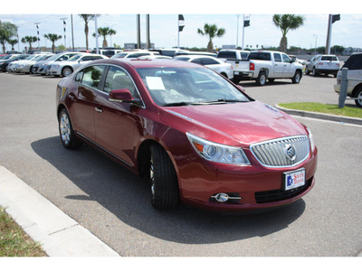 buick lacrosse 2011 dk  red sedan cxl gasoline 6 cylinders front wheel drive automatic 78502