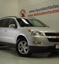 chevrolet traverse 2011 silver lt gasoline 6 cylinders front wheel drive automatic 75150