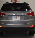 hyundai tucson 2013 gray gls gasoline 4 cylinders front wheel drive automatic 75150