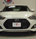 hyundai veloster turbo 2013 white coupe c gasoline 4 cylinders front wheel drive manual 75150