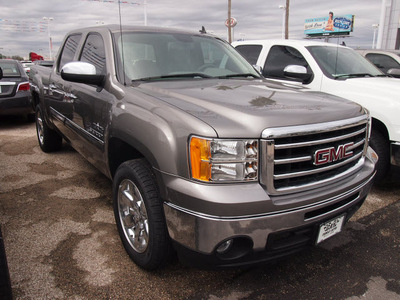 gmc sierra 1500 2013 dk  gray sle flex fuel v8 2 wheel drive automatic with overdrive 77539