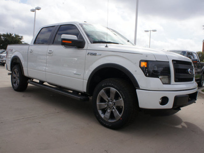 ford f 150 2013 white fx4 gasoline 6 cylinders 4 wheel drive automatic 76011