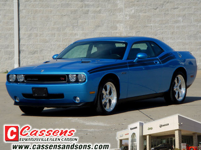 dodge challenger 2009 blue coupe r t gasoline 8 cylinders rear wheel drive automatic 62034