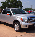 ford f 150 2011 silver lariat flex fuel 8 cylinders 4 wheel drive shiftable automatic 77515