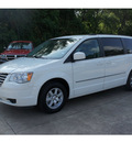 chrysler town and country 2010 white van touring gasoline 6 cylinders front wheel drive shiftable automatic 77515