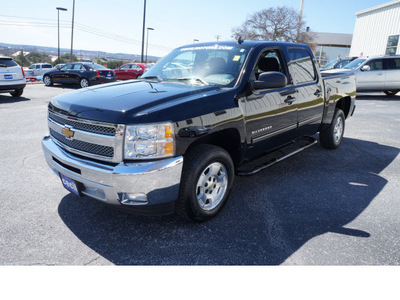 chevrolet silverado 1500 2012 black lt flex fuel 8 cylinders 2 wheel drive automatic 78028