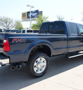 ford f 350 super duty 2013 blue lariat biodiesel 8 cylinders 4 wheel drive automatic 76011