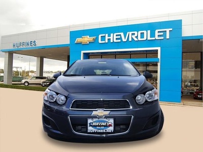chevrolet sonic 2013 dk  gray hatchback lt auto gasoline 4 cylinders front wheel drive 6 speed automatic 75067