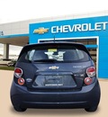 chevrolet sonic 2013 dk  gray hatchback lt auto gasoline 4 cylinders front wheel drive 6 speed automatic 75067