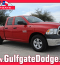 ram 1500 2013 red pickup truck tradesman flex fuel 8 cylinders 2 wheel drive 6 speed automatic 77017