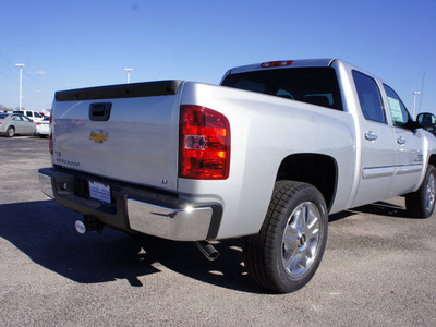 chevrolet silverado 1500 2013 silver lt flex fuel 8 cylinders 2 wheel drive automatic 76266