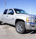 chevrolet silverado 1500 2013 silver lt flex fuel 8 cylinders 2 wheel drive automatic 76266