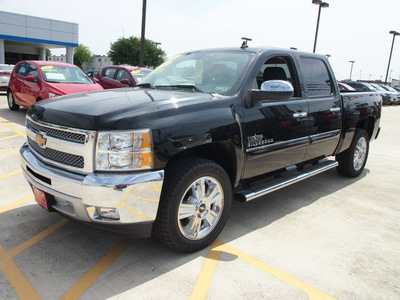 chevrolet silverado 1500 2013 black lt flex fuel v8 2 wheel drive automatic 78130