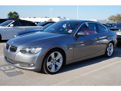 bmw 3 series 2007 dk  gray coupe 335i gasoline 6 cylinders rear wheel drive manual 78729