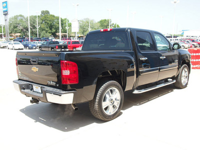 chevrolet silverado 1500 2012 black lt flex fuel 8 cylinders 2 wheel drive automatic with overdrive 77836