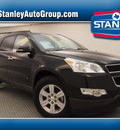 chevrolet traverse 2010 black suv lt gasoline 6 cylinders all whee drive automatic 75219