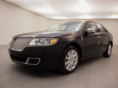 lincoln mkz 2011 black sedan gasoline 6 cylinders front wheel drive automatic 75219