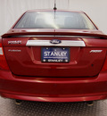 ford fusion 2010 dk  red sedan sport gasoline 6 cylinders front wheel drive automatic 75219