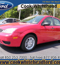 ford focus 2007 red sedan zx4 se gasoline 4 cylinders front wheel drive manual 32401