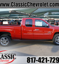chevrolet silverado 1500 2013 red pickup truck lt flex fuel v8 2 wheel drive automatic 76051