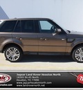 land rover range rover sport 2013 brown suv hse gasoline 8 cylinders 4 wheel drive shiftable automatic 77090