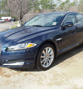 jaguar xf 2013 blue sedan 2 0t gasoline 4 cylinders rear wheel drive automatic 77090