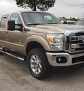 ford f 250 super duty 2013 pale adobe lariat biodiesel 8 cylinders 4 wheel drive automatic 77375