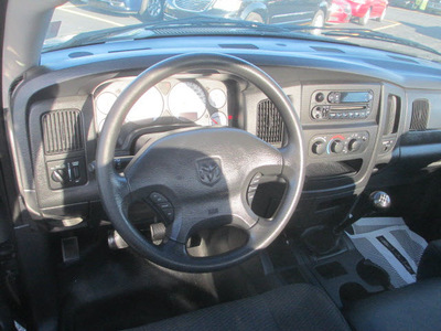 dodge ram 1500 2002 gray pickup truck st gasoline 6 cylinders rear wheel drive 5 speed manual 62863
