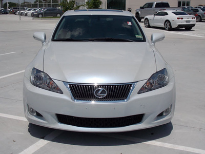 lexus is 250 2010 gray sedan gasoline 6 cylinders rear wheel drive shiftable automatic 77074