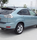 lexus rx 350 2007 lt  blue suv gasoline 6 cylinders front wheel drive automatic with overdrive 77074