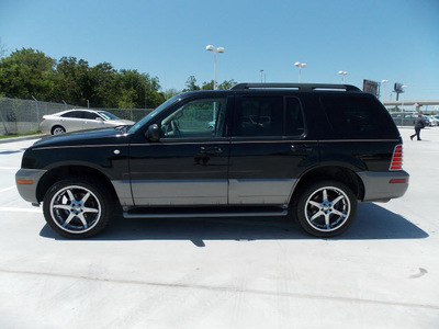 mercury mountaineer 2005 black suv gasoline 8 cylinders rear wheel drive automatic with overdrive 77074