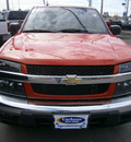 chevrolet colorado 2008 orange pickup truck gasoline 5 cylinders 4 wheel drive automatic 13502