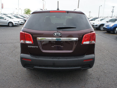 kia sorento 2012 dk  red lx gasoline 6 cylinders front wheel drive automatic 19153