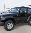 jeep wrangler 2012 black suv sport gasoline 6 cylinders 4 wheel drive 6 speed manual 76011