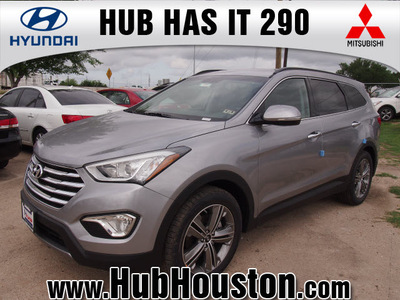 hyundai santa fe 2013 gray limited gasoline 6 cylinders front wheel drive autostick 77065