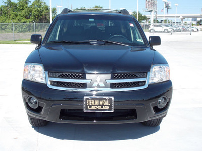 mitsubishi endeavor 2006 black suv limited gasoline 6 cylinders front wheel drive shiftable automatic 77074