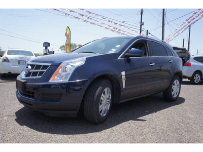 cadillac srx 2010 blue suv luxury collection gasoline 6 cylinders front wheel drive automatic 78520