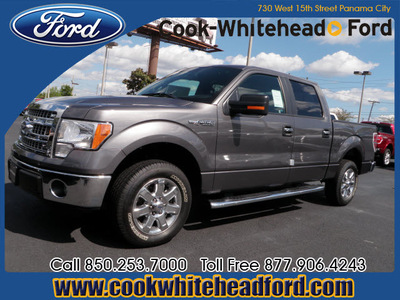 ford f 150 2013 gray xlt flex fuel 6 cylinders 2 wheel drive automatic 32401